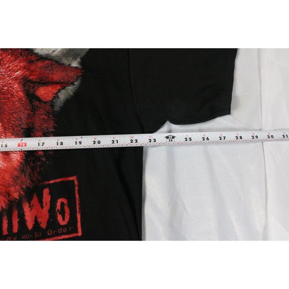 New Vtg NWO WCW Wolfpack 1998 Wrestling Multi T-Shirt In the House XL Mens USA - Picture 6 of 9